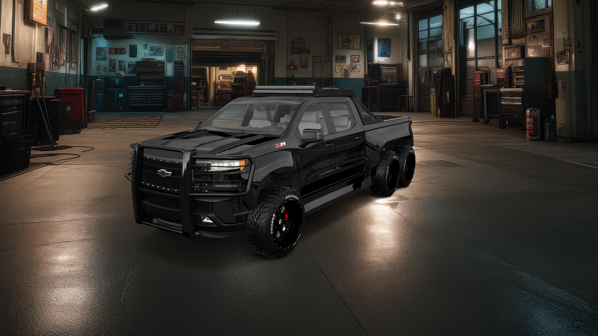 Chevrolet Silverado Hennessey Goliath 6X6 Truck 2020 tuning