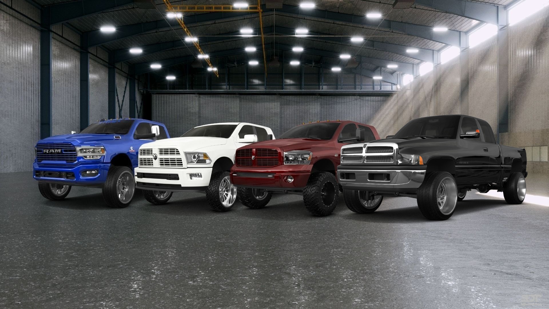 Dodge Ram 1500 Club Cab Pickup Truck 1999