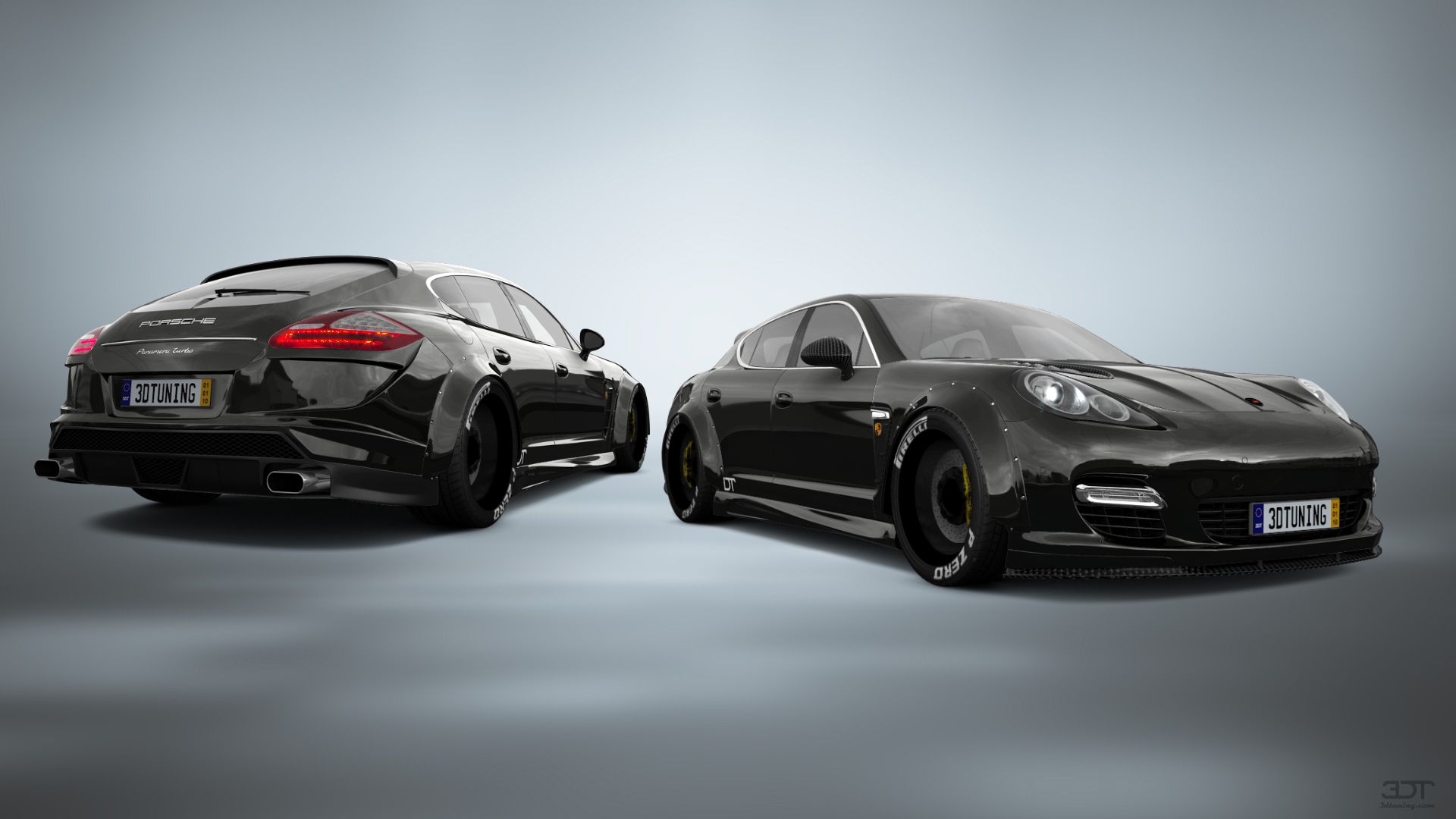 Porsche Panamera 4 door fastback saloon 2011 Images