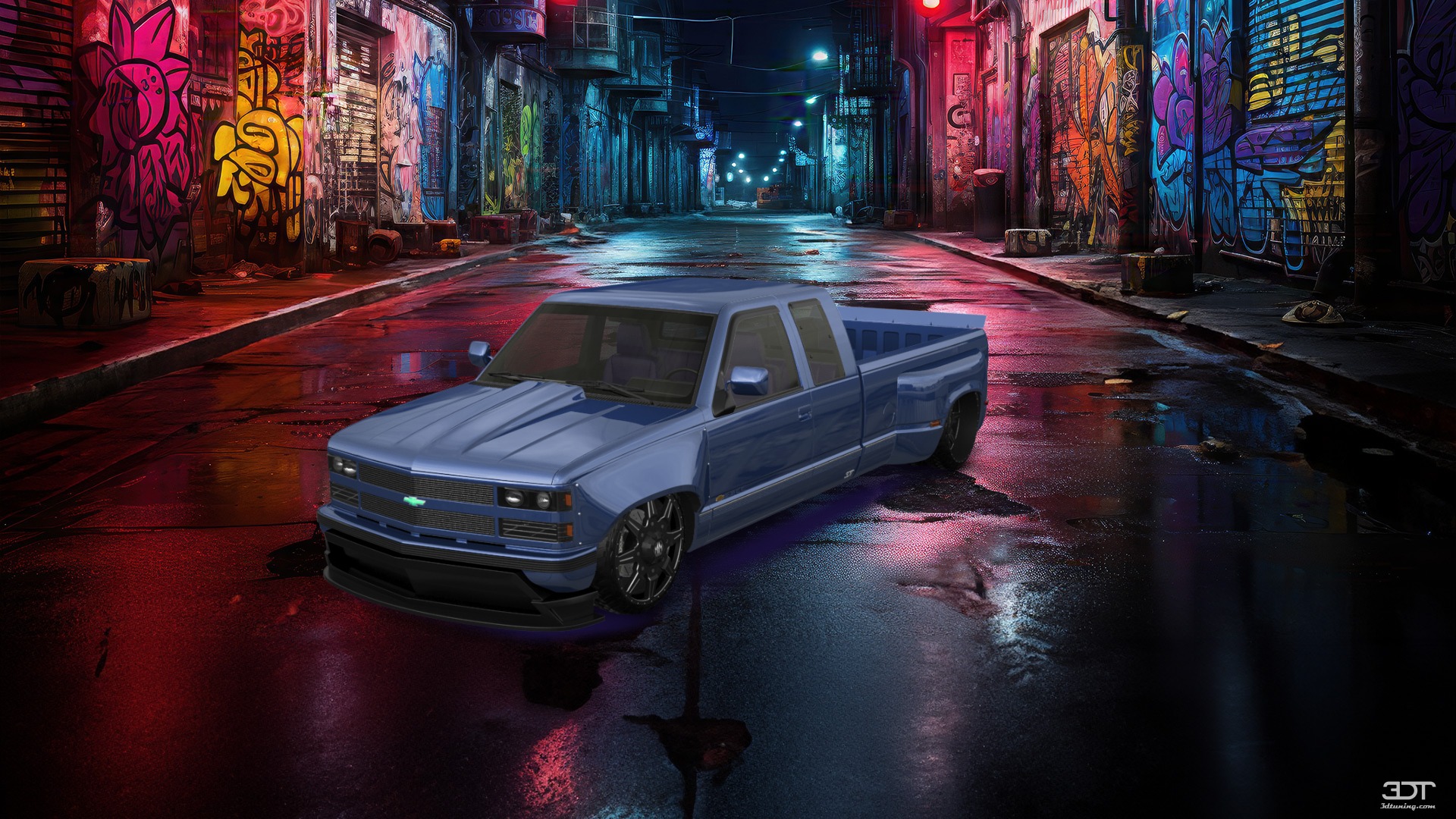 Chevrolet K3500 Extended Cab Pickup Truck 1988 tuning