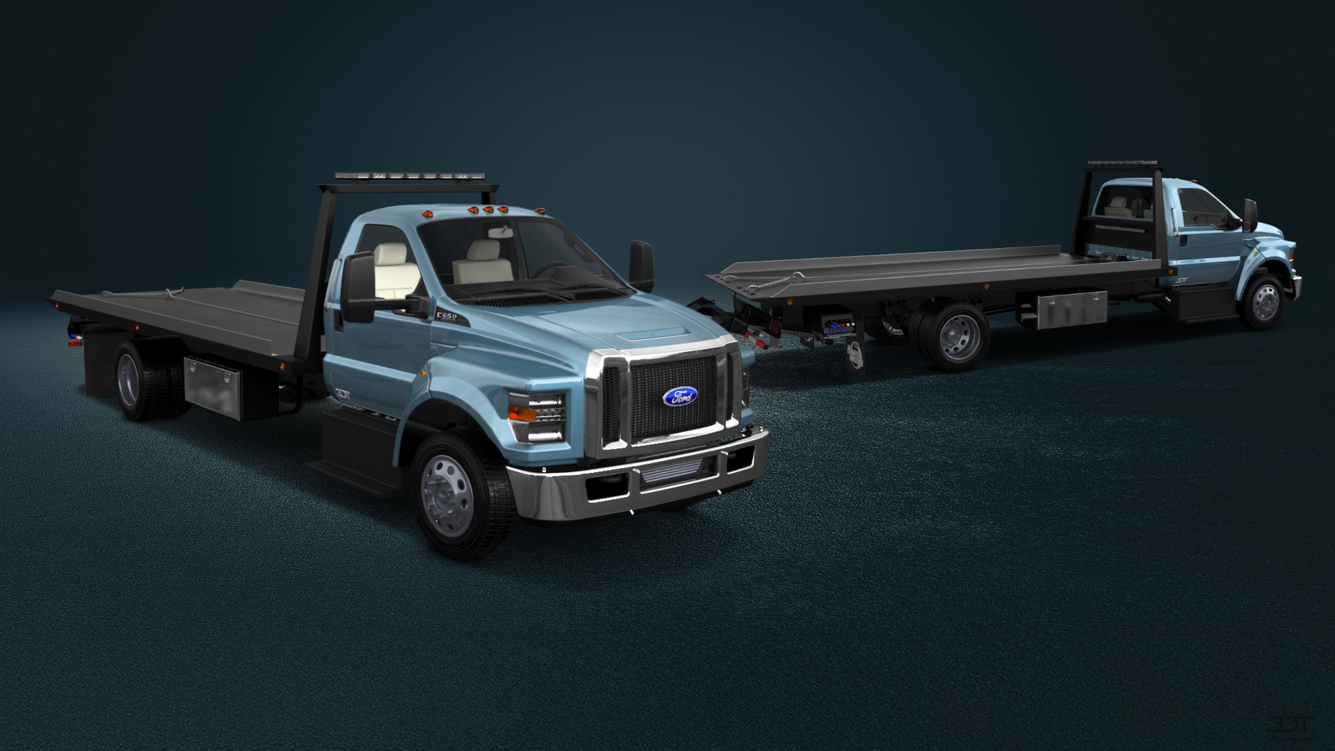 Ford F-650 Tow Truck Pickup 2016 tuning