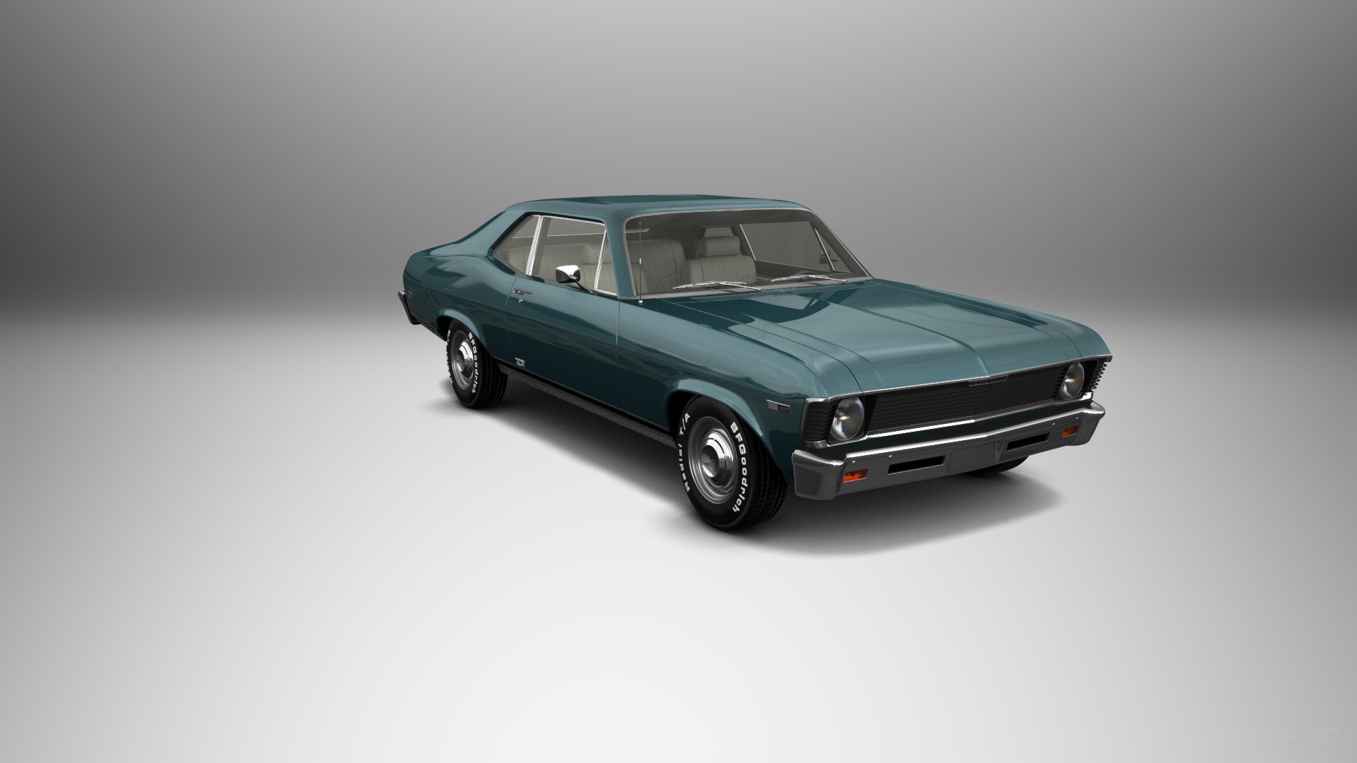 Chevrolet Chevy II Nova 2 Door Coupe 1968