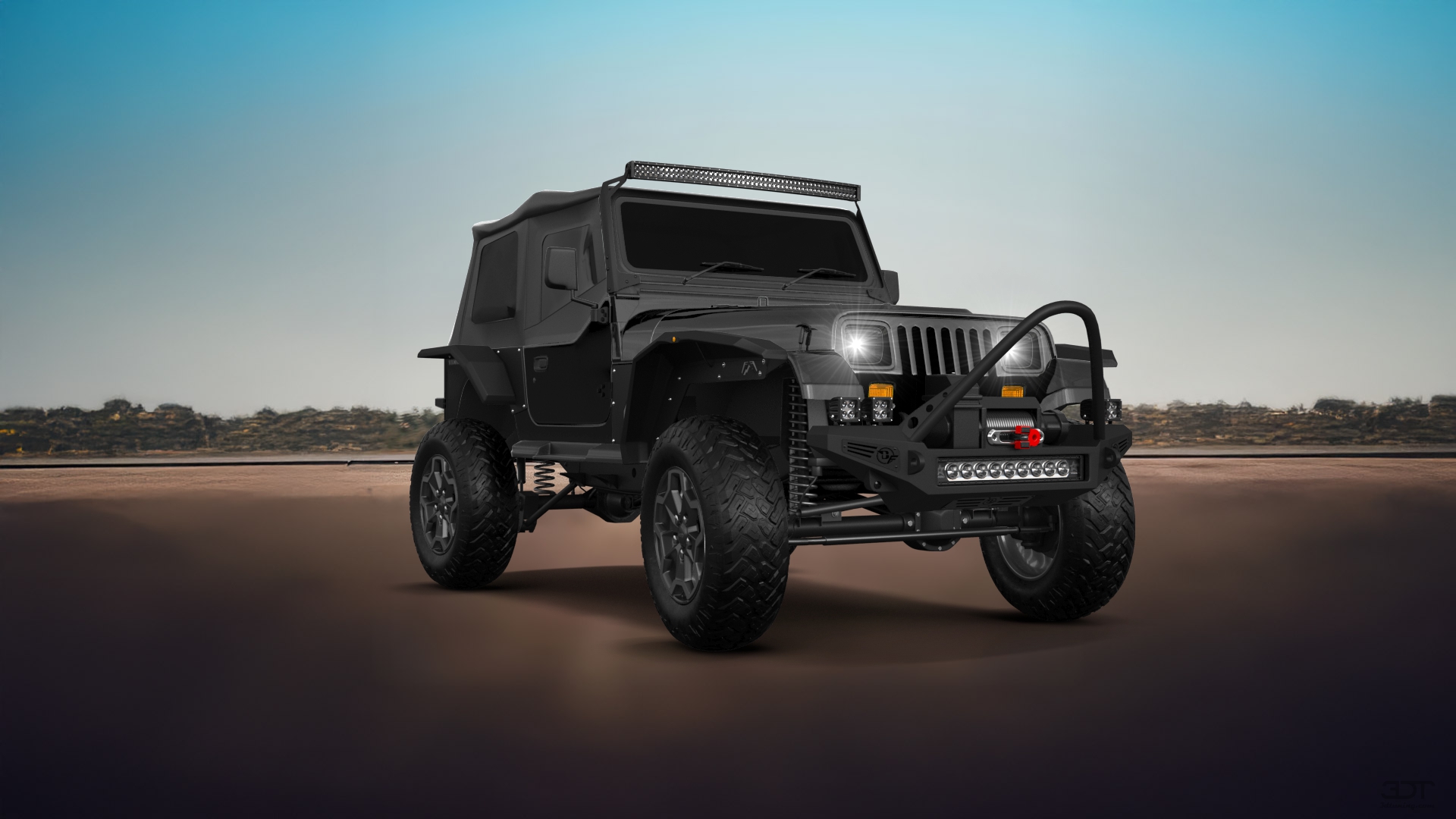 Jeep Wrangler YJ 2 Door SUV 1990 tuning