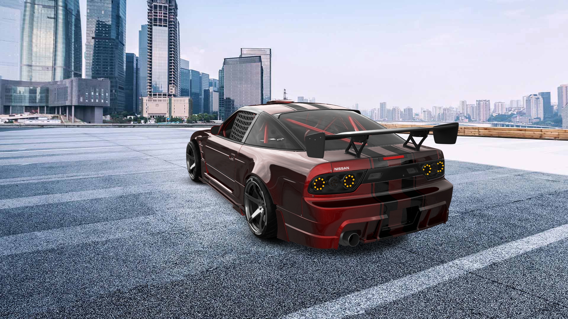 Nissan 240SX 3 Door Hatchback 1989 tuning