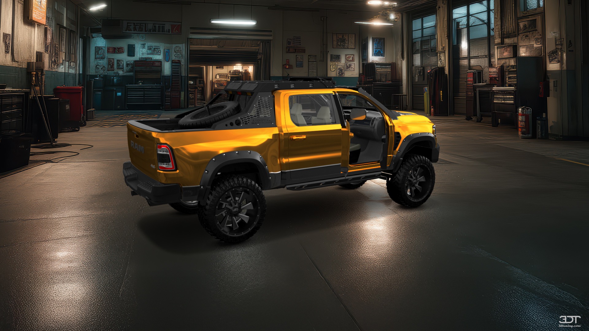 Dodge Ram 1500 TRX 4 Door pickup truck 2021 图片