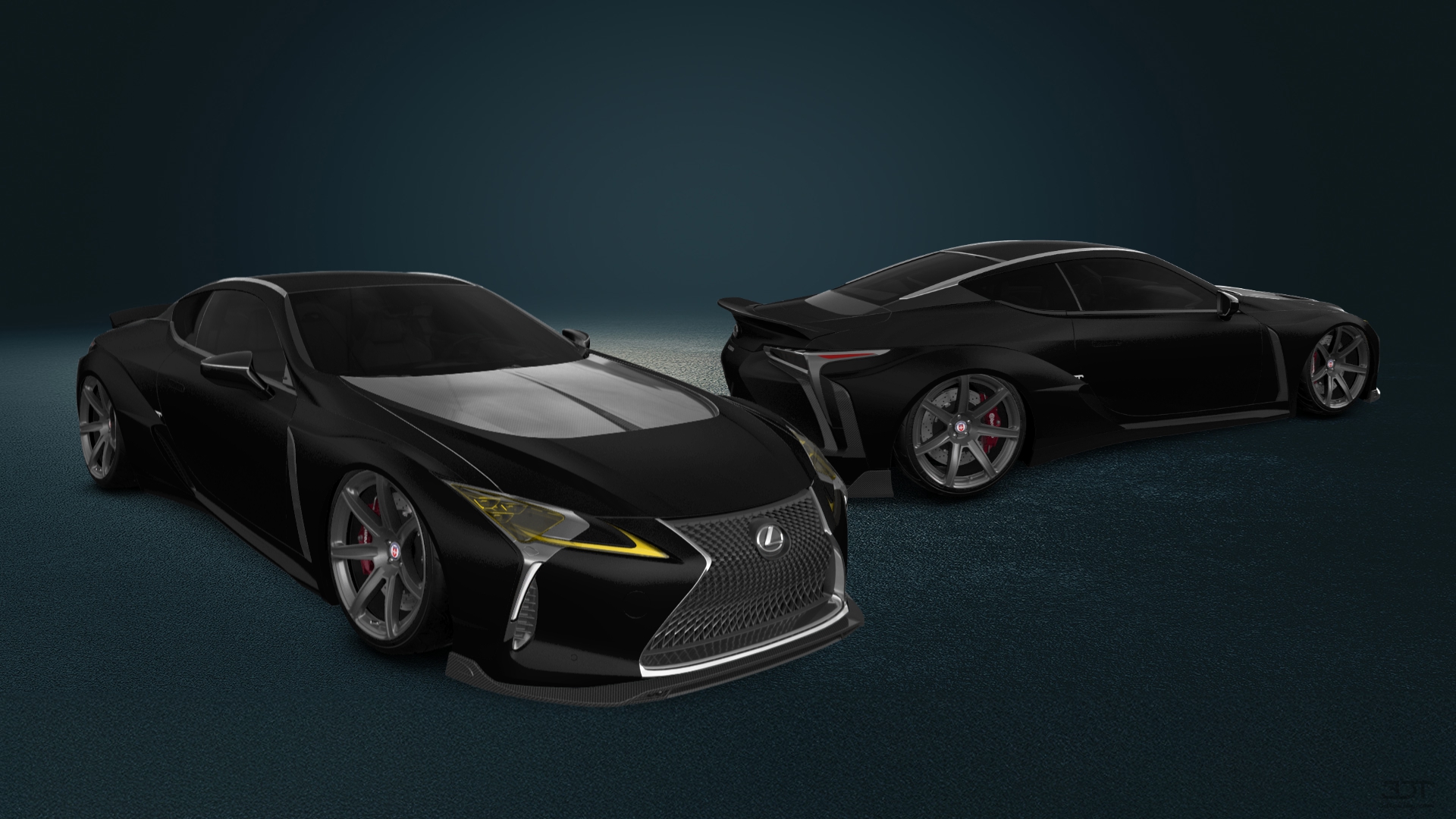 Lexus LC500 2 door fastback coupe 2017 tuning