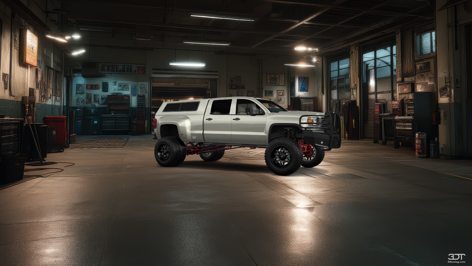 GMC Sierra 3500 HD Crew Cab 4 Door pickup truck 2015 tuning