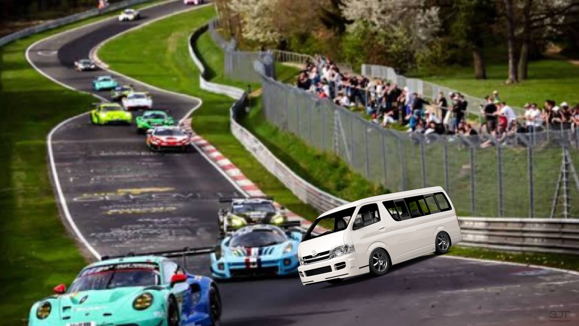 Toyota Hiace 5 Door Minivan 2007