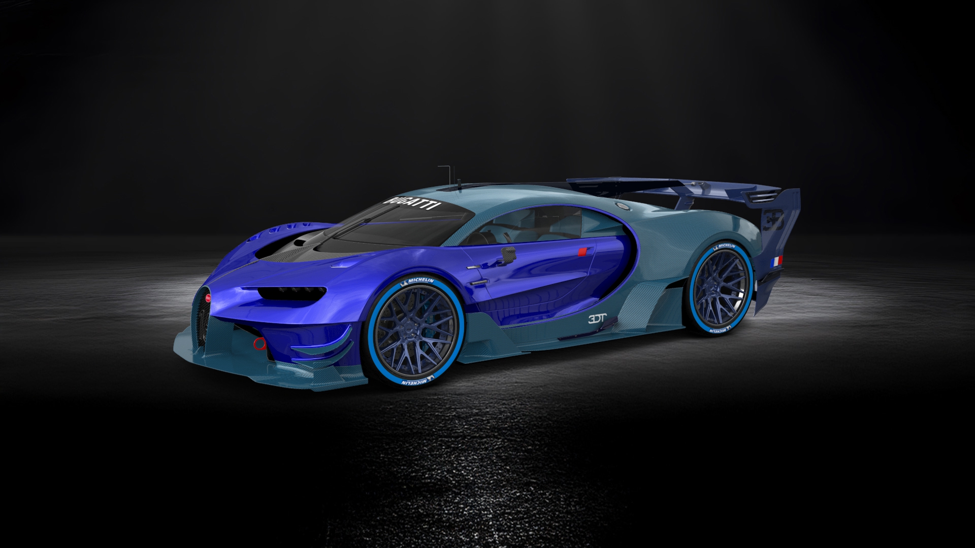 Bugatti Vision GT Supercar 2015 tuning