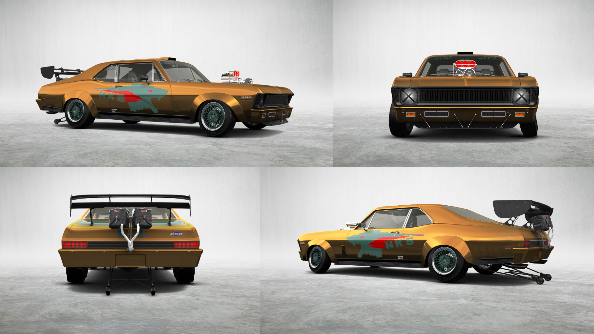 Chevrolet Chevy II Nova 2 Door Coupe 1968