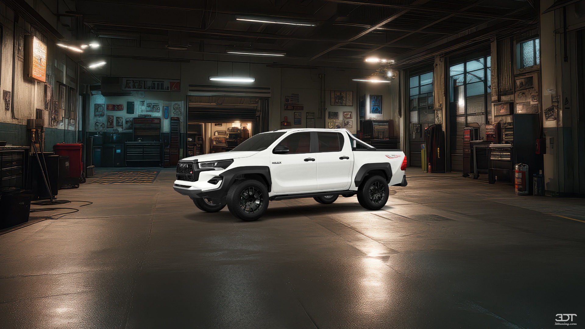 Toyota Hilux Double Cab 4 Door pickup truck 2015 tuning