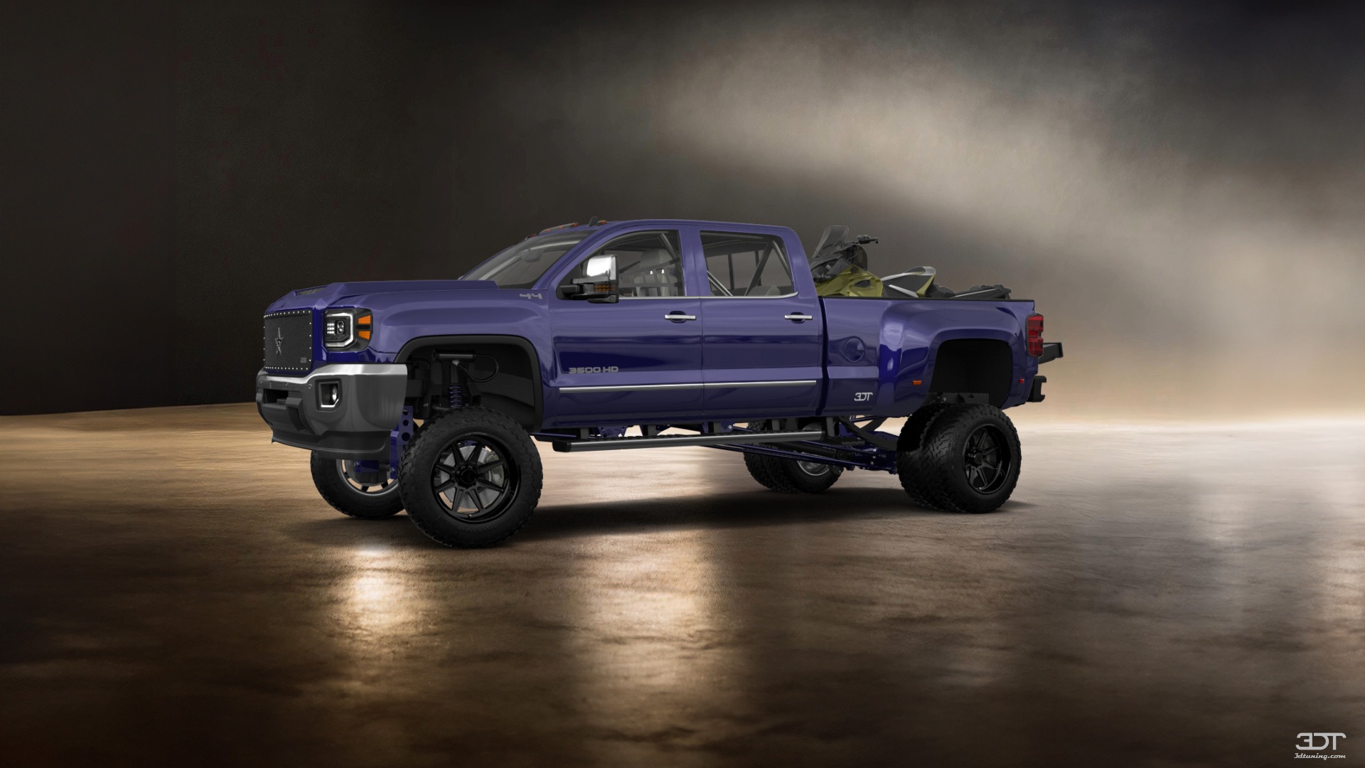 GMC Sierra 3500 HD Crew Cab 4 Door pickup truck 2015 tuning