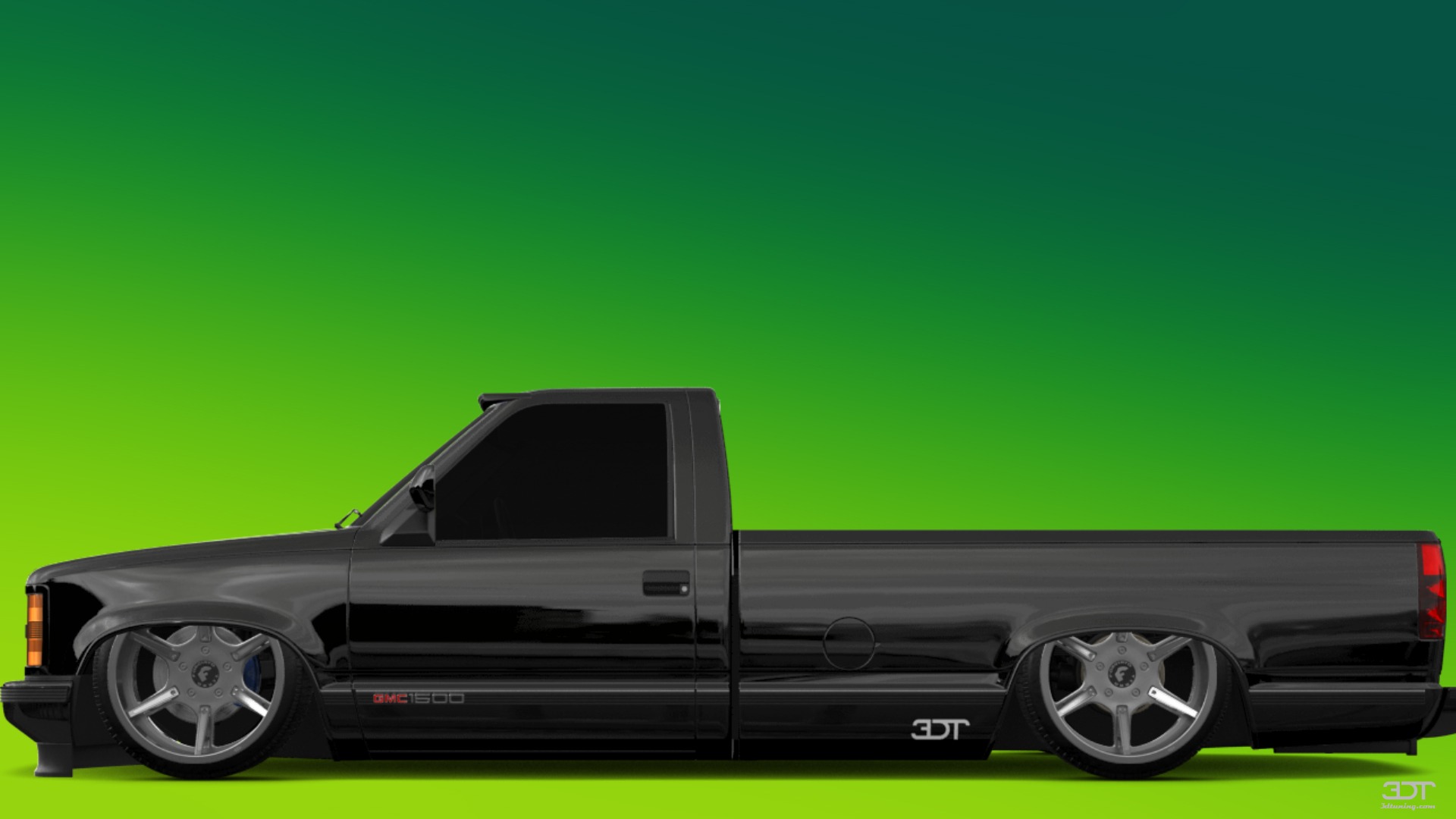 Tuning GMC Sierra 1500 2 Door pickup truck 1988