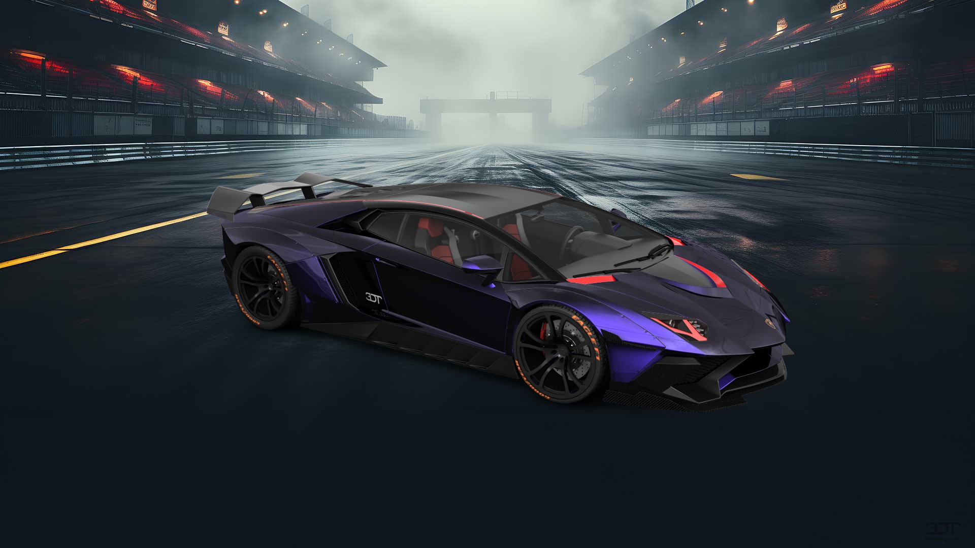 Lamborghini Aventador 2 Door Coupe 2012 tuning
