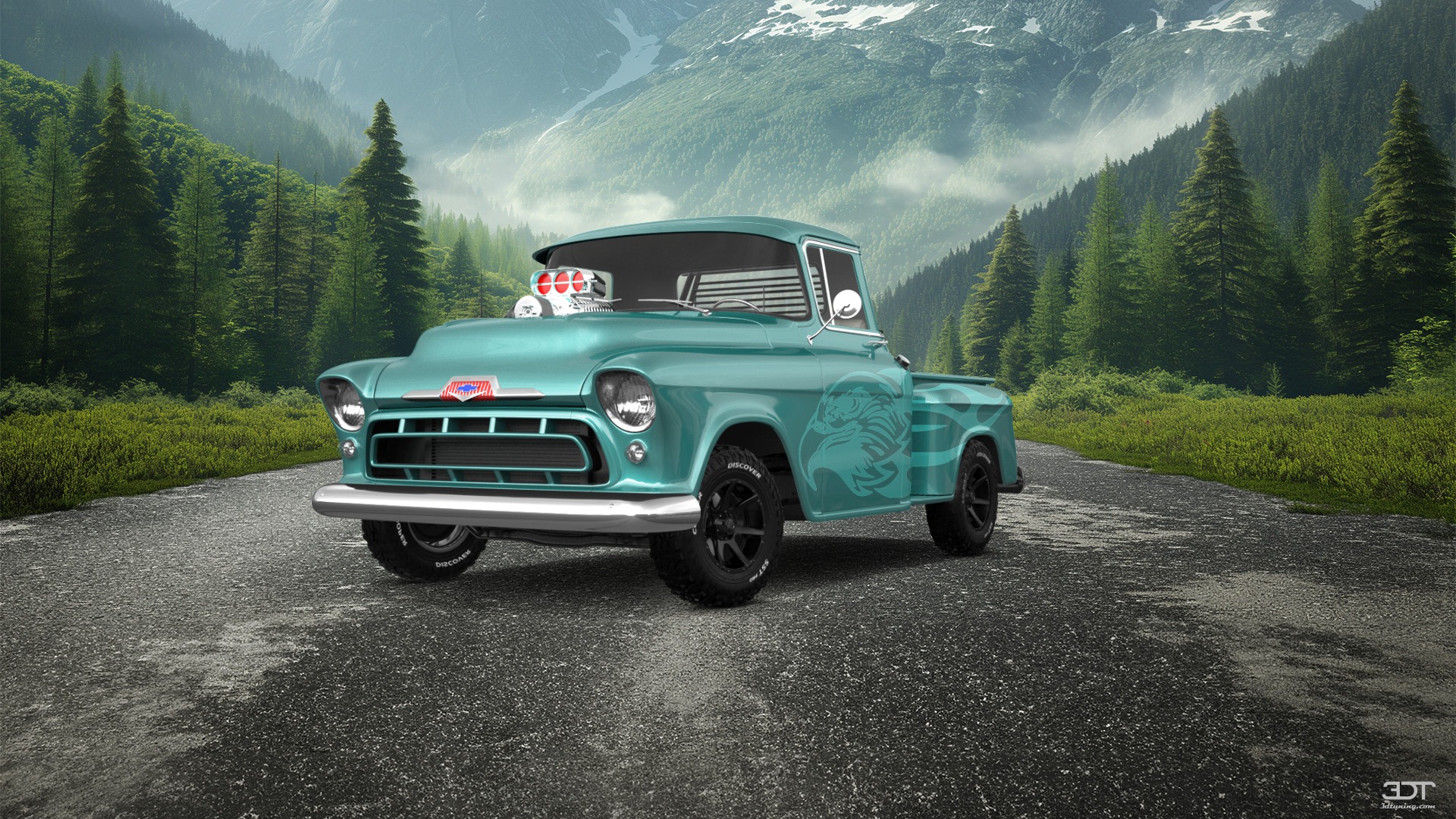 Chevrolet 3100 2 Door pickup truck 1955