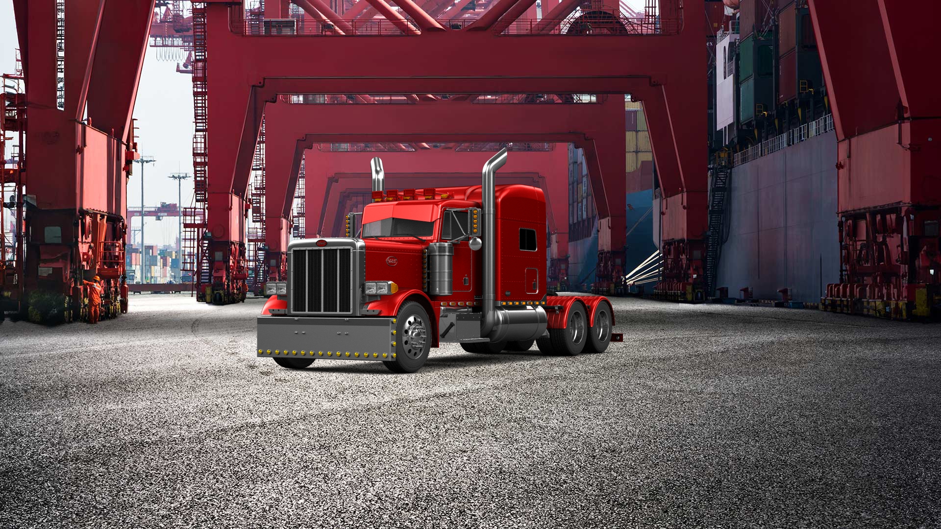 Peterbilt 359 Truck 1987