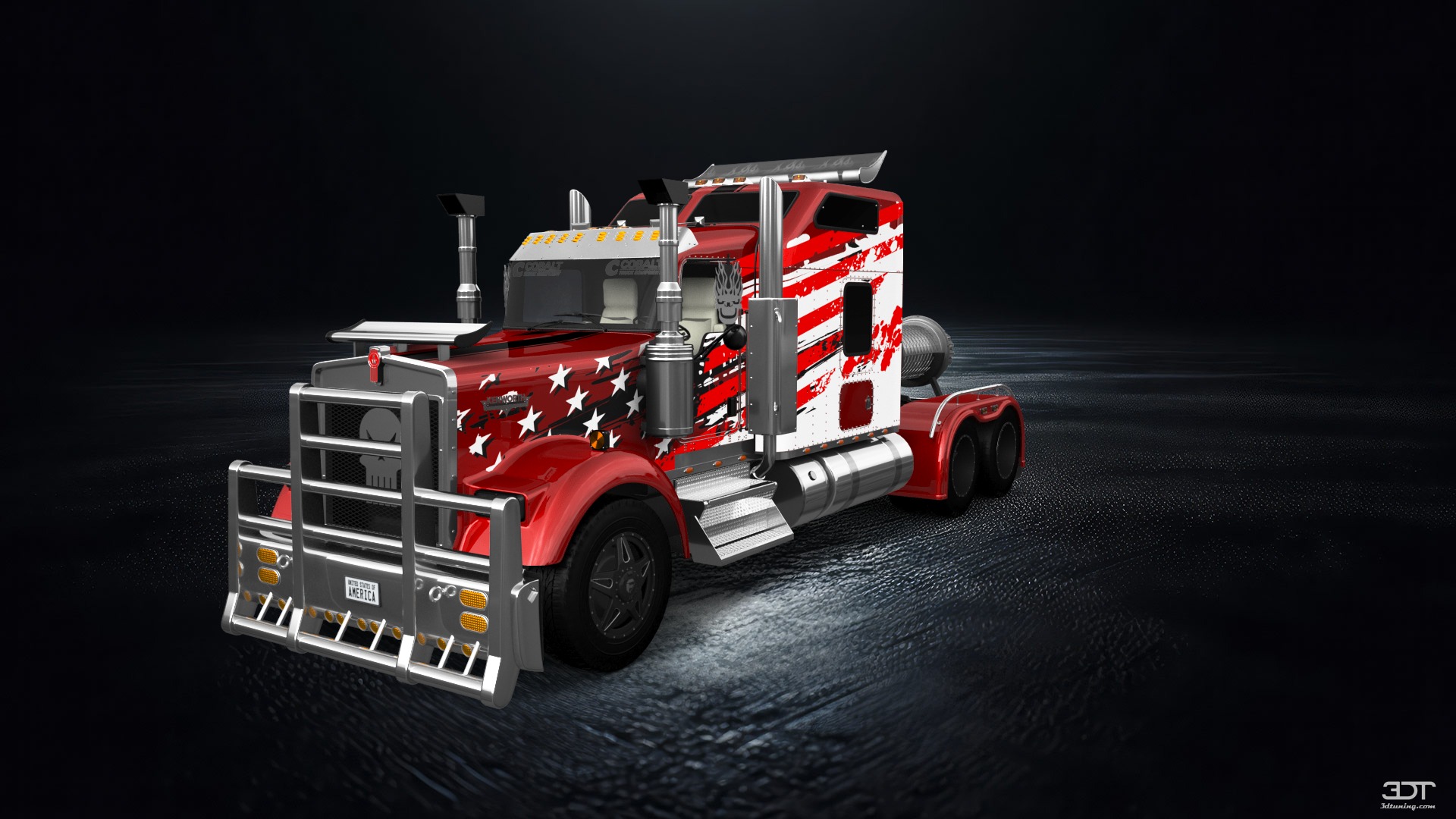 Kenworth W900 Sleeper Cab Truck 2015 Images