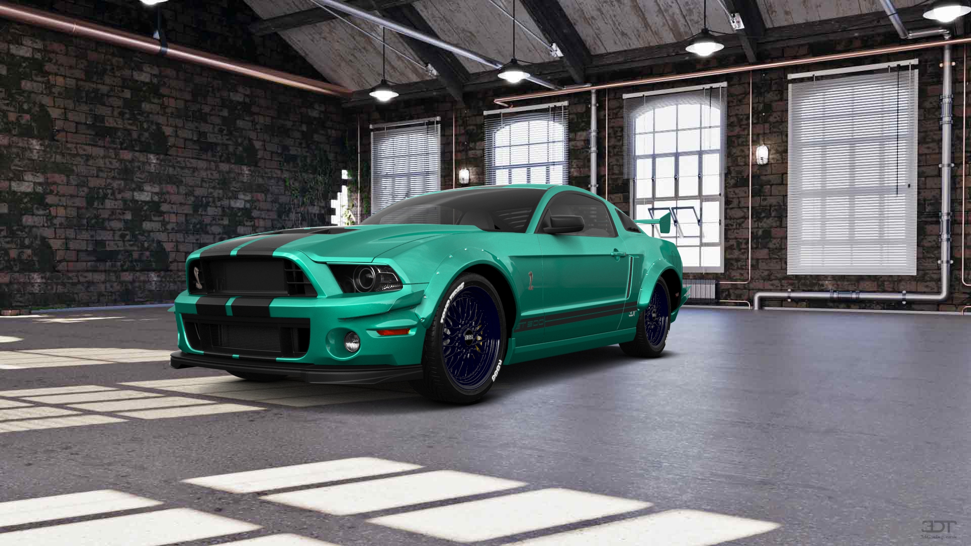 Ford Mustang GT500 challenge 2 Door Coupe 4013