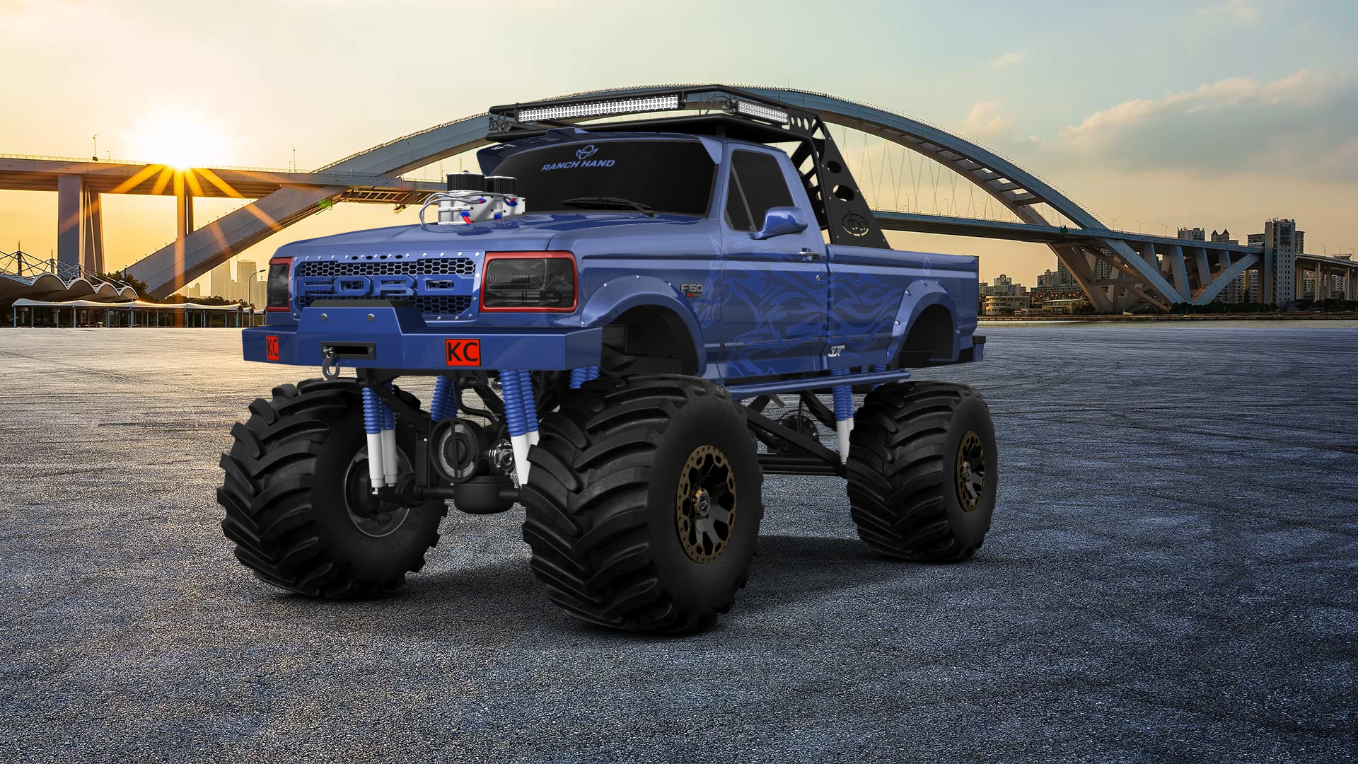 Ford F-150 Regular Cab 2 Door pickup truck 1992