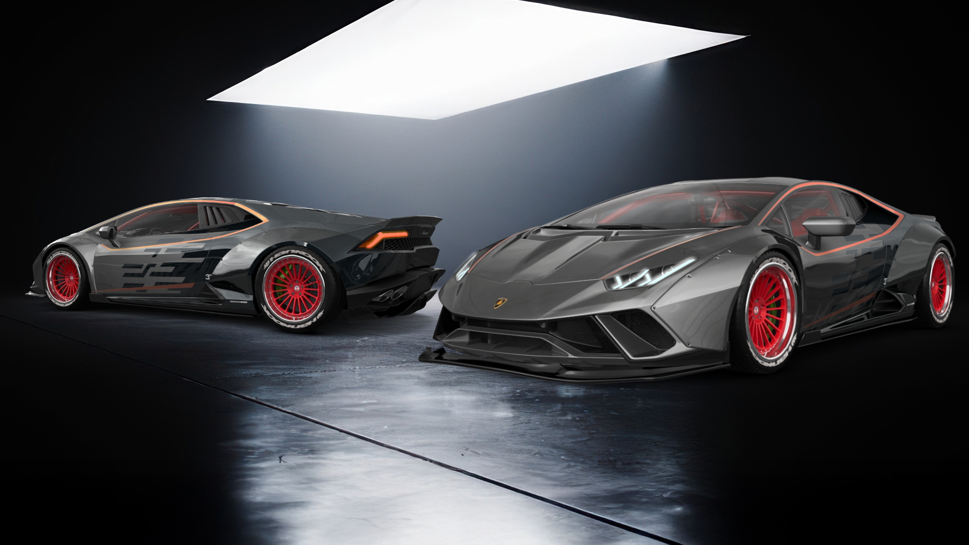 Lamborghini Huracan 2 Door Coupe 2014 tuning