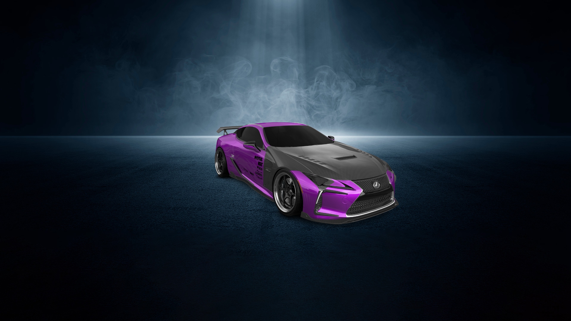 Lexus LC500 2 door fastback coupe 2017 tuning