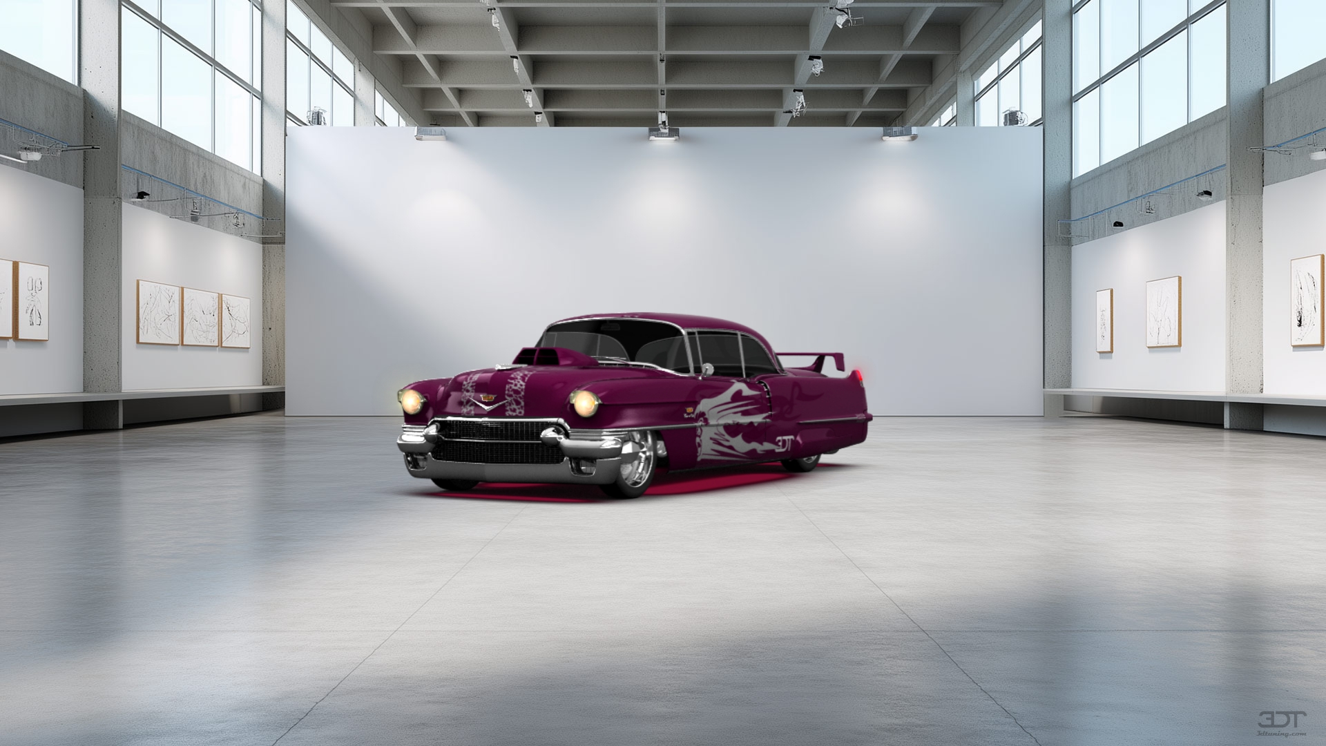 Cadillac De Ville Coupe 1956 tuning