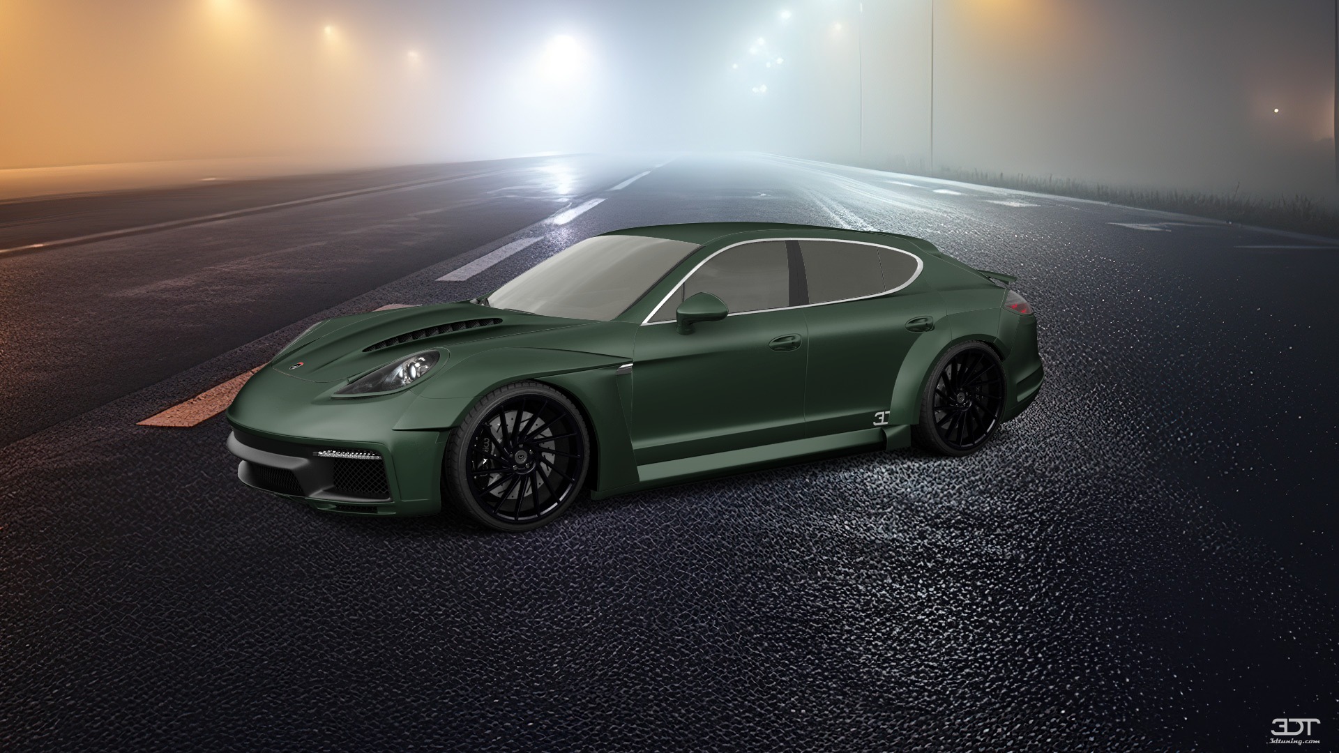 Porsche Panamera 4 door fastback saloon 2011 Images