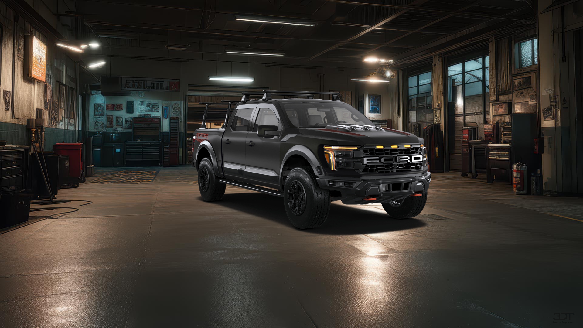 Ford F-150 Raptor 4 Door pickup truck 2024 tuning