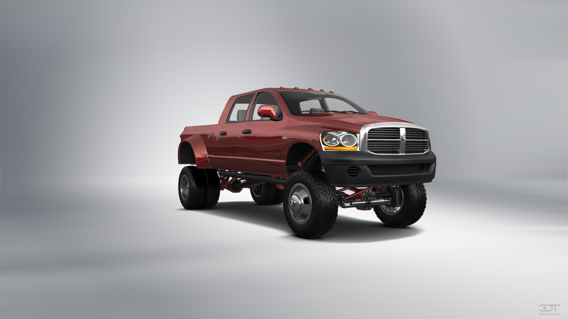 Dodge Ram 3500 Dually 4 Door pickup truck 2007