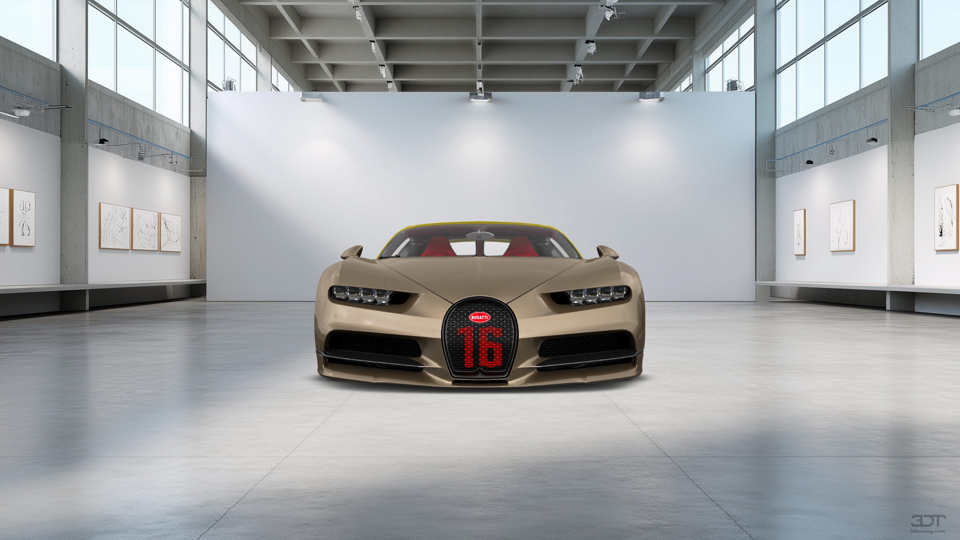 Bugatti Chiron 2 Door Coupe 2016 tuning