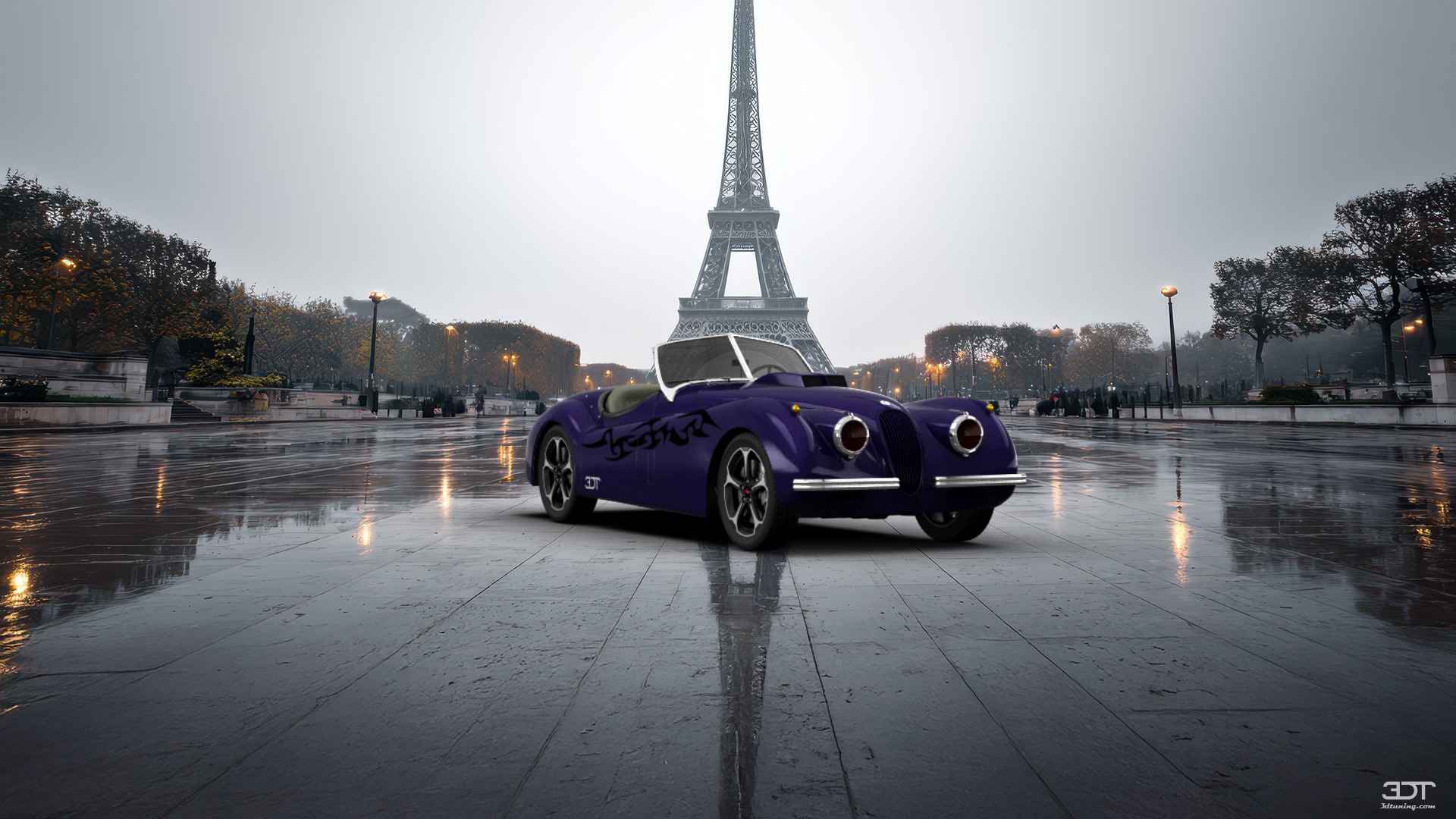 Jaguar XK120 Convertible 1954 tuning