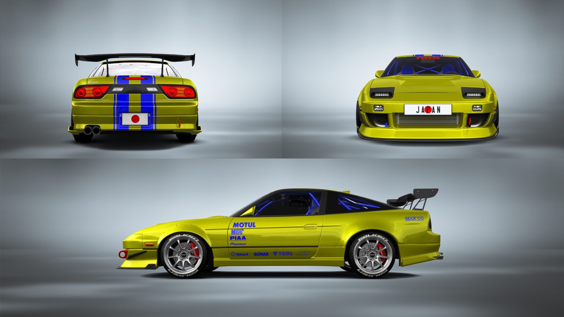 Nissan 240SX 3 Door Hatchback 1989 tuning