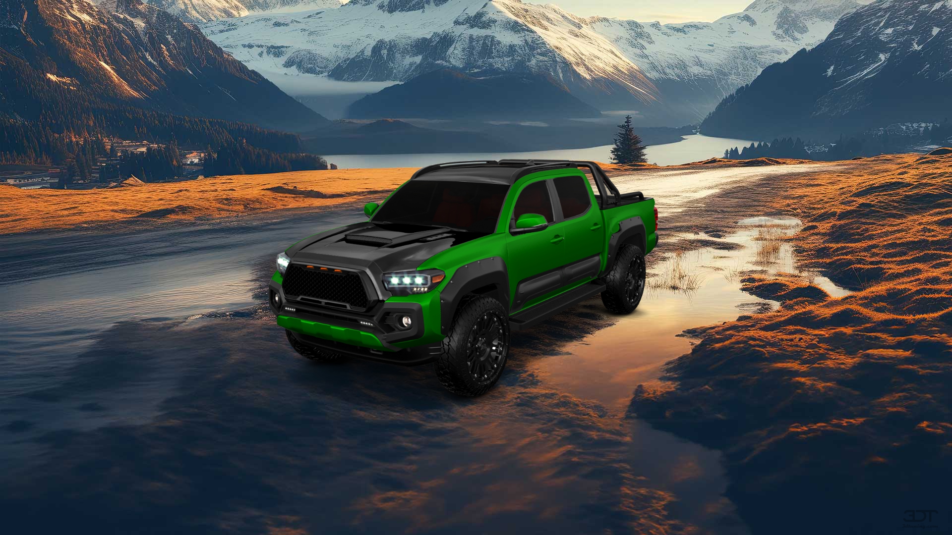 Toyota Tacoma 4 Door pickup truck 2018 tuning