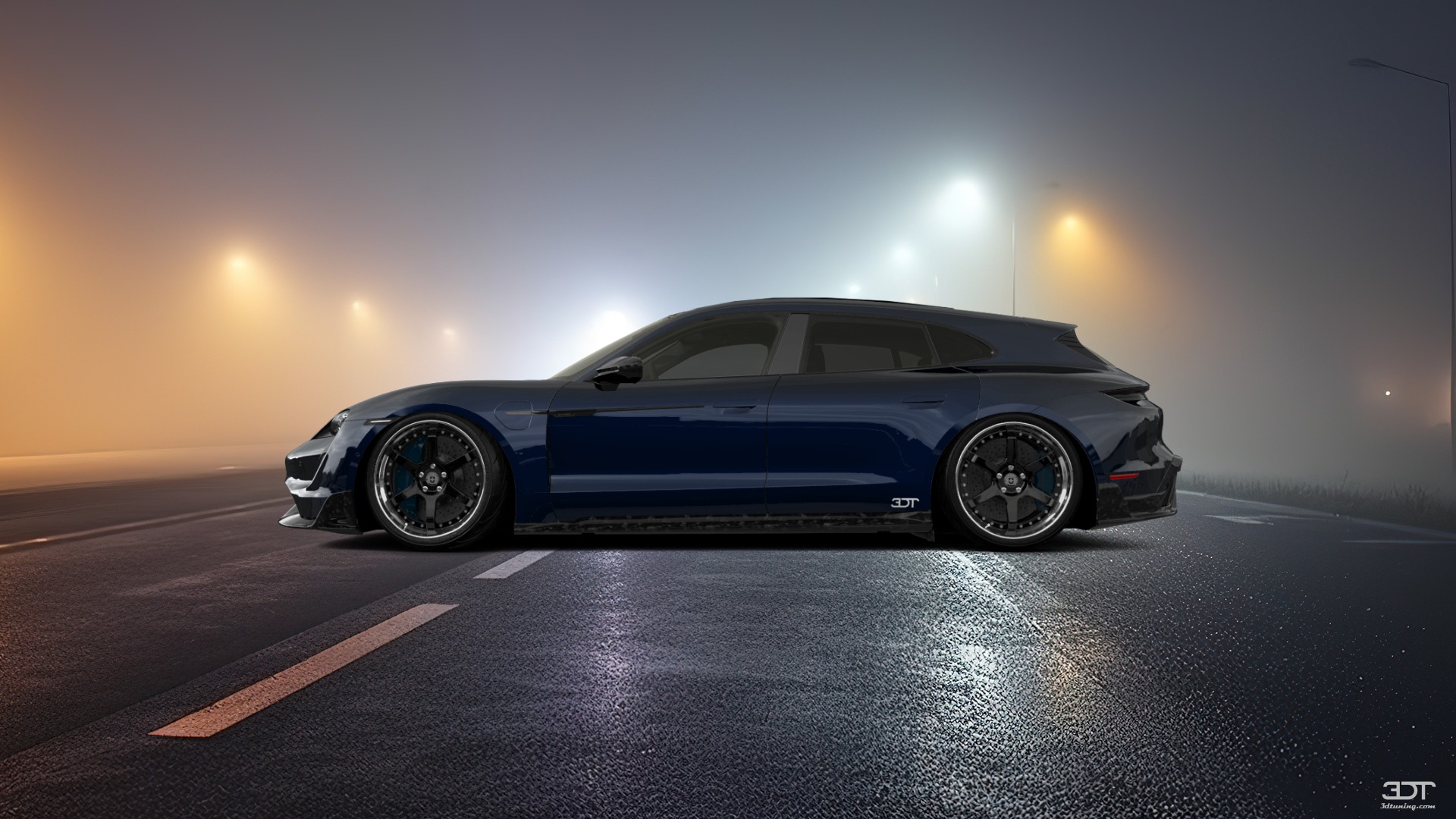 Porsche Taycan Sport Turismo Shooting Brake 2019 tuning