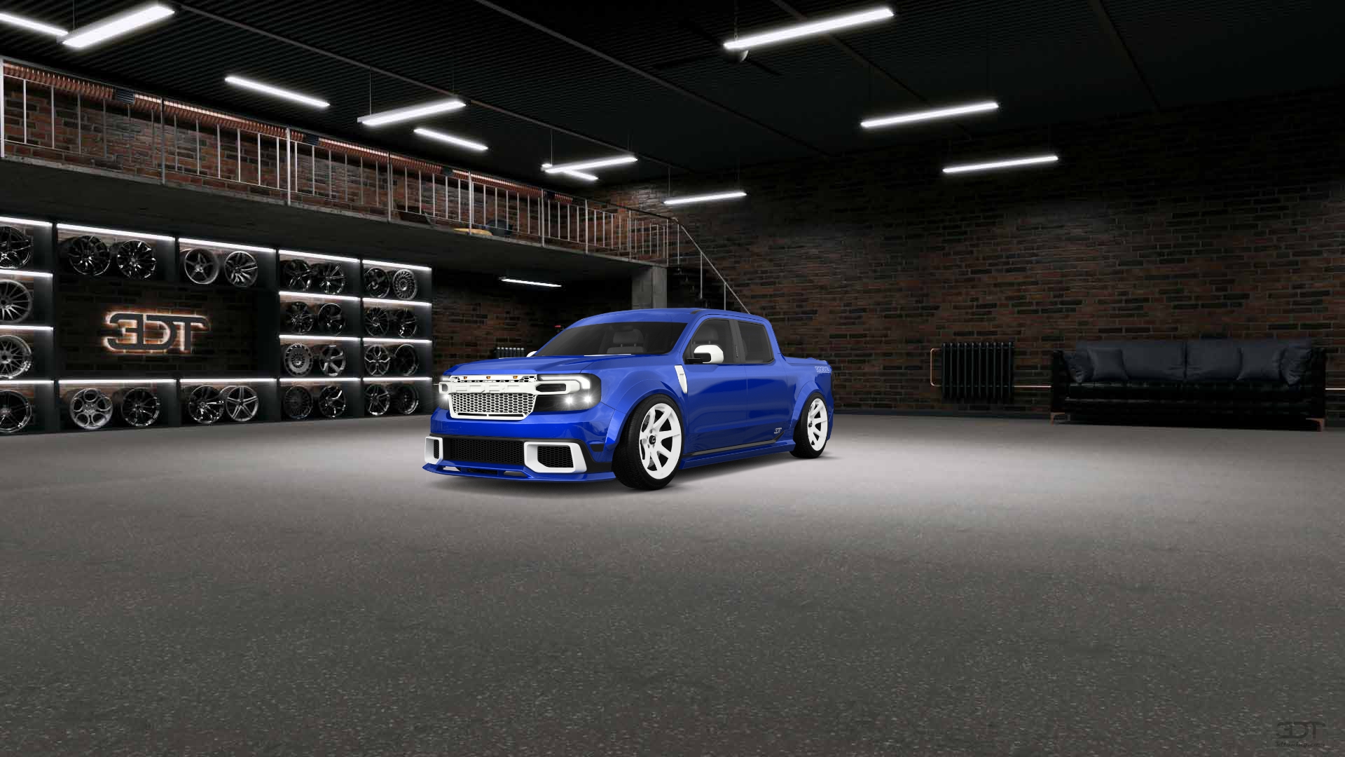 Ford Maverick 4 Door pickup truck 2022 tuning