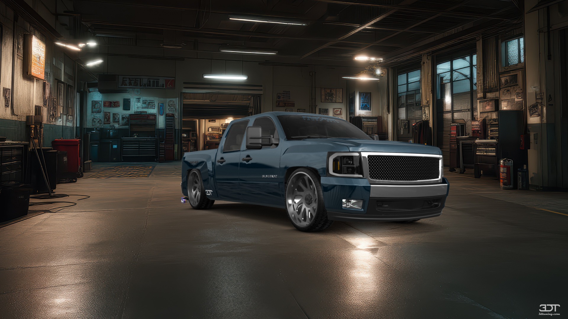 Chevrolet Silverado 1500 Crew Cab 4 Door pickup truck 2007 tuning