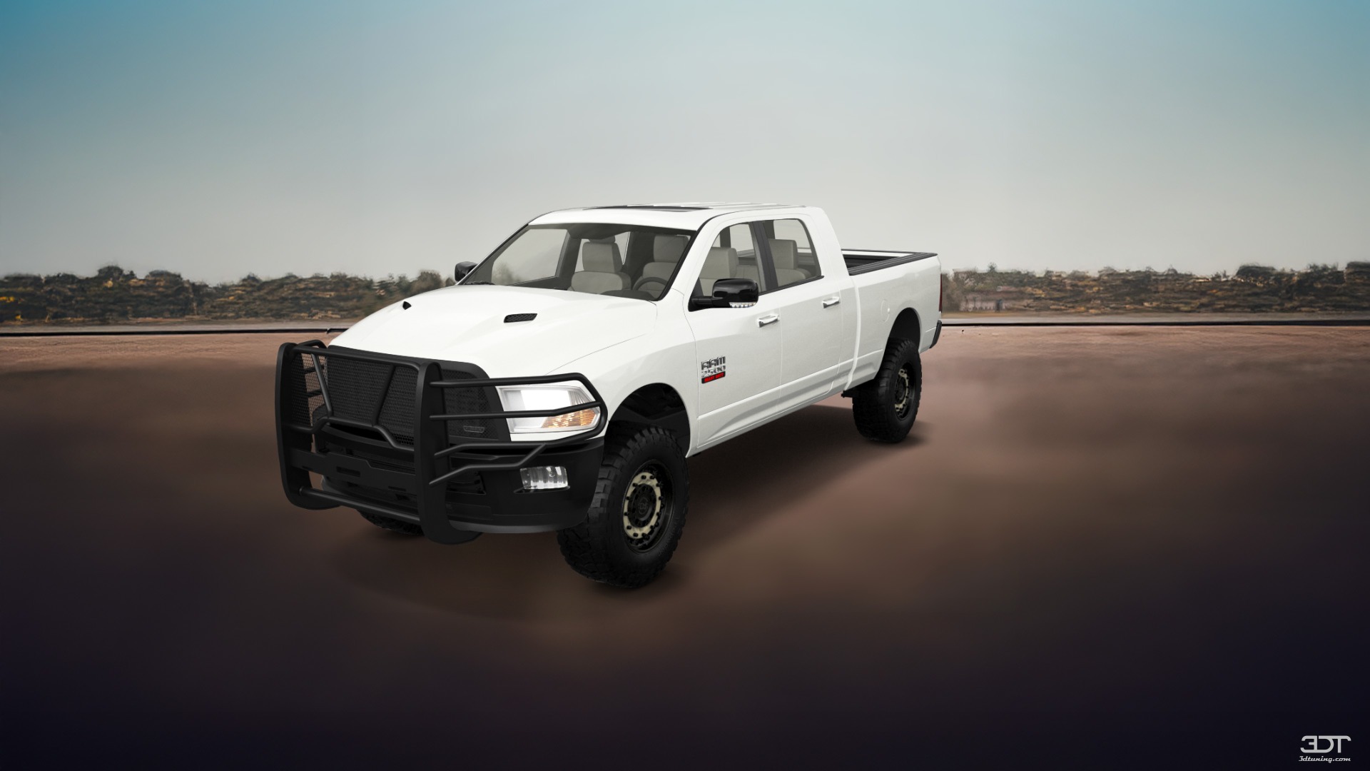 Dodge Ram 2500 Mega Cab 6.4 ft box 4 Door pickup truck 2010 tuning