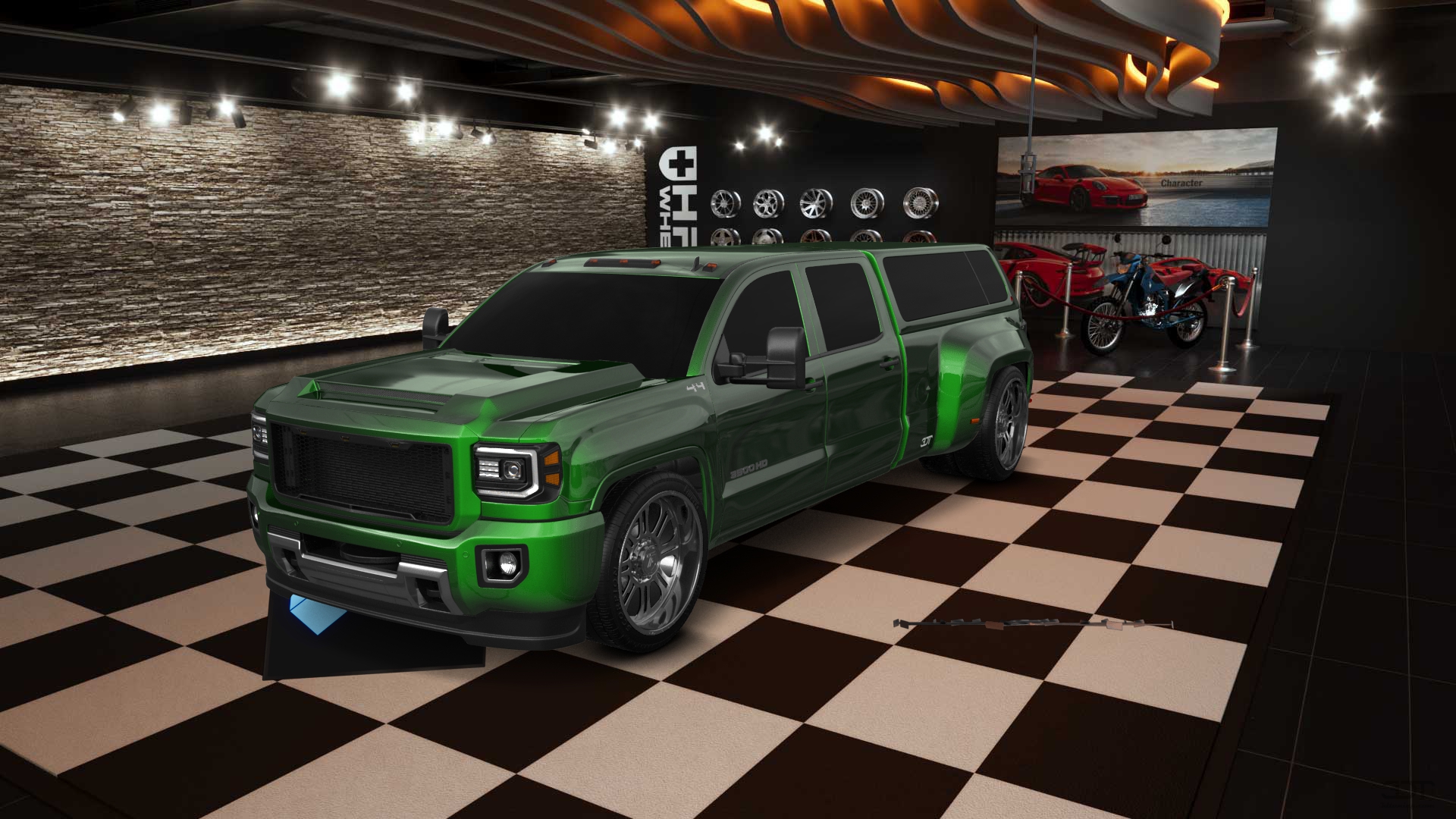 GMC Sierra 3500 HD Crew Cab 4 Door pickup truck 2015