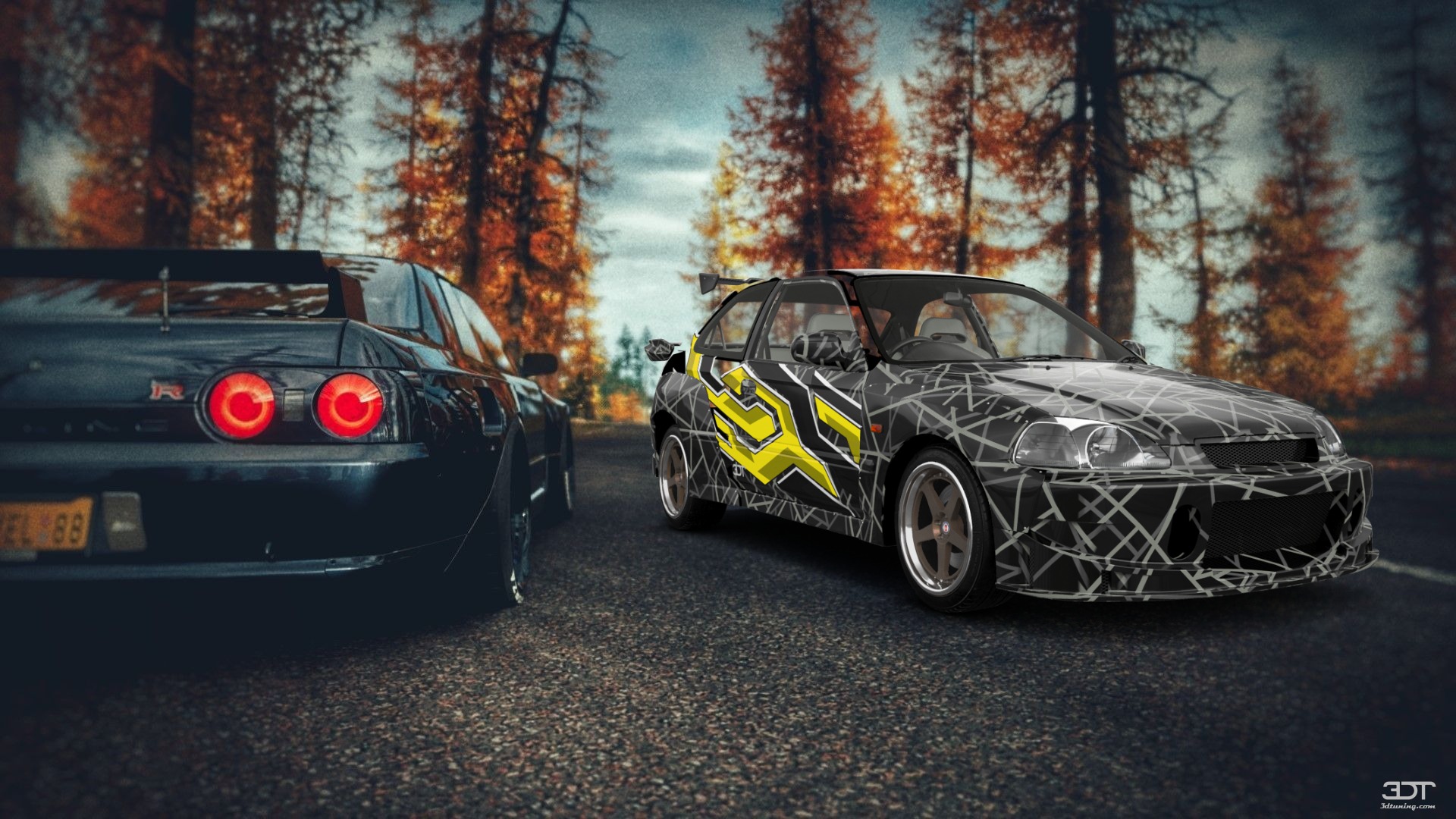 Honda Civic 3 Door Hatchback 1997 tuning