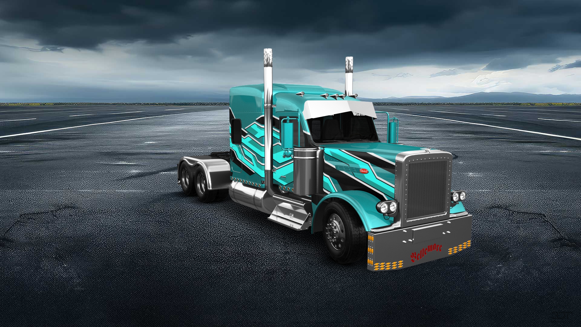 Peterbilt 589 Sleeper Cab Truck 2024