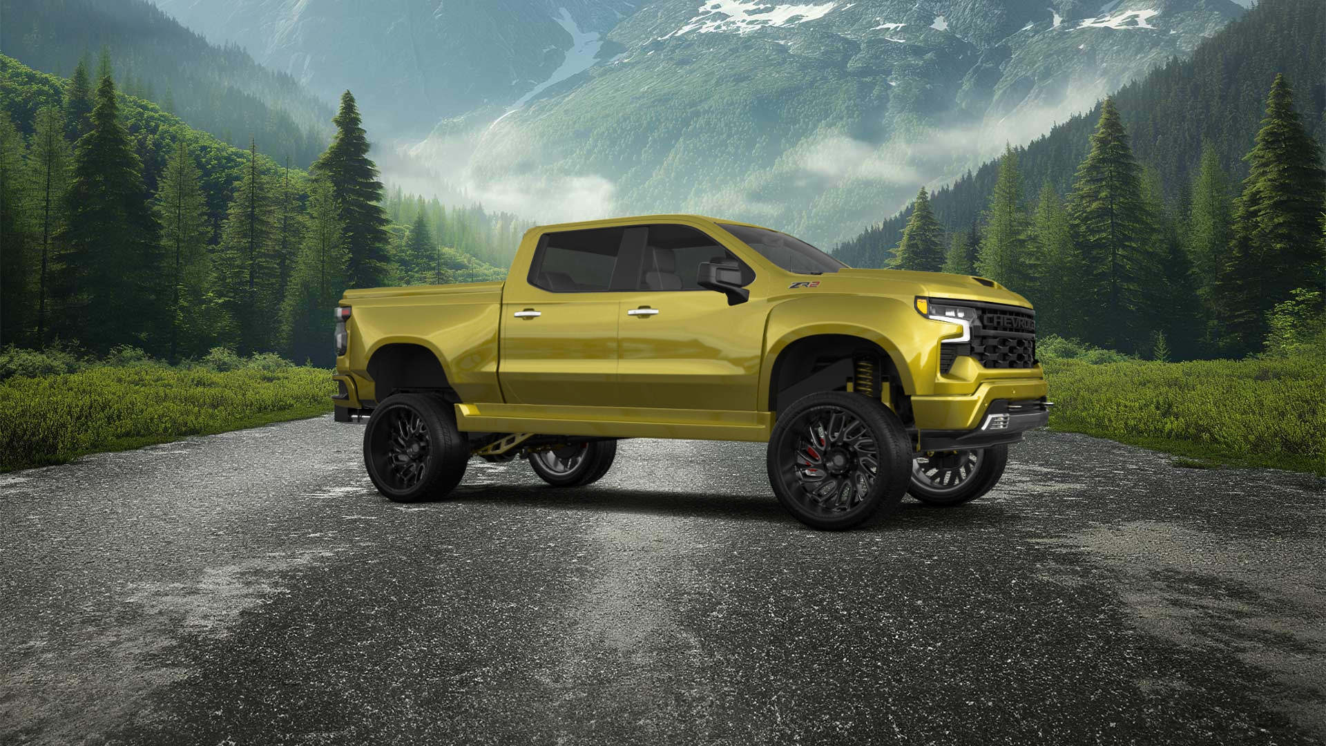 Chevrolet Silverado 1500 Crew Cab 5.8 ft box 4 Door pickup truck 2023