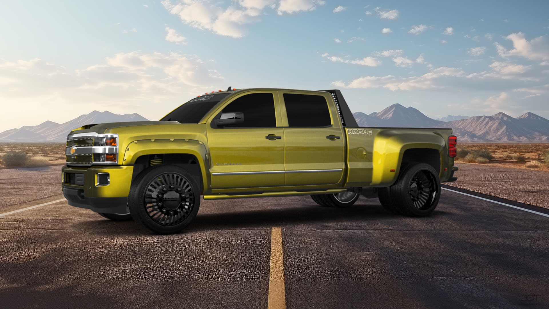 Chevrolet Silverado 3500 4 Door pickup truck 2015 tuning