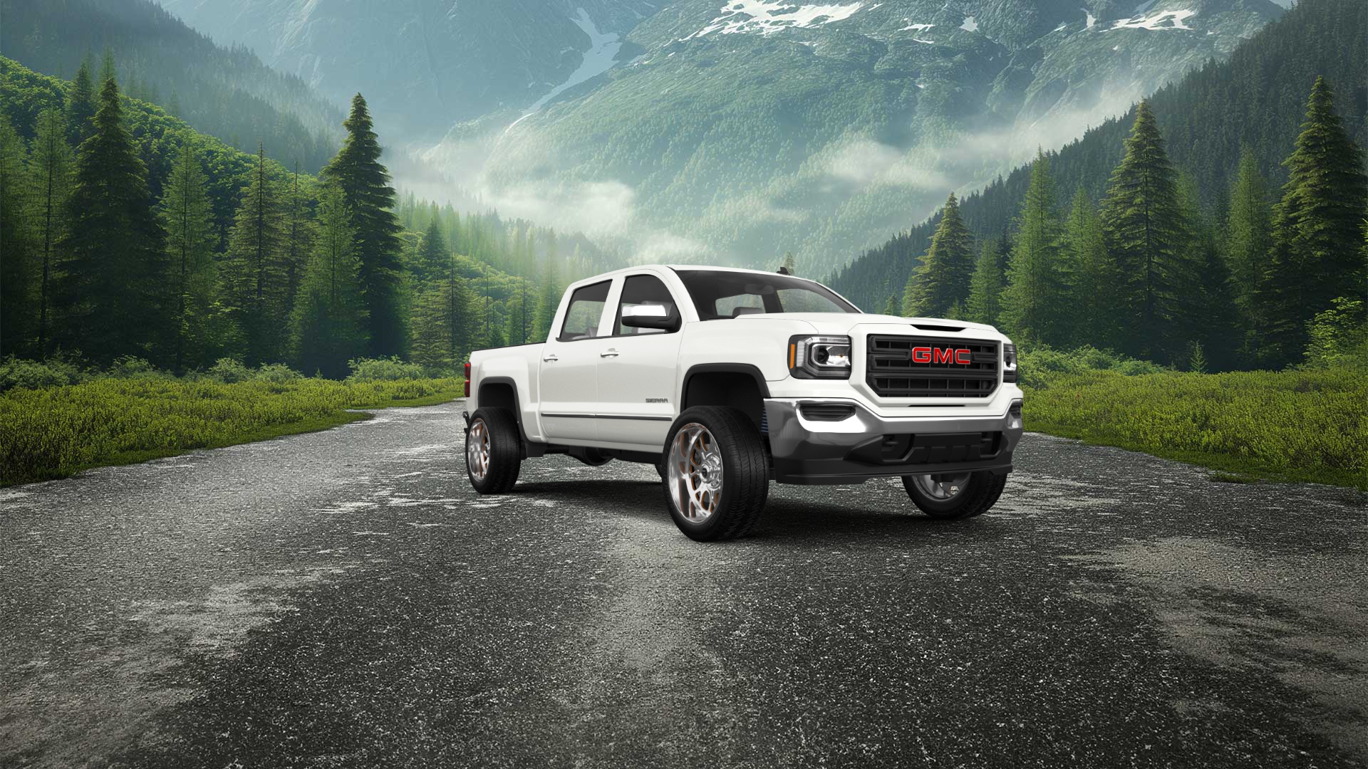 GMC Sierra 1500 Crew Cab 4 Door pickup truck 2016