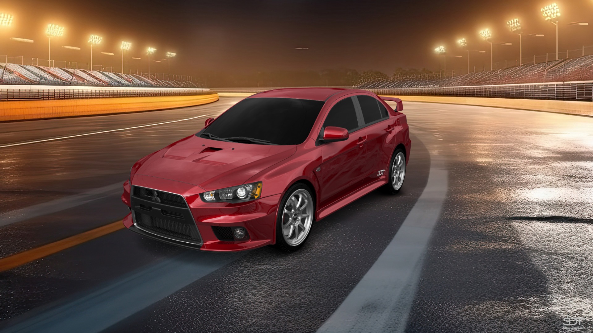 Mitsubishi Lancer Evolution X Sedan 2008