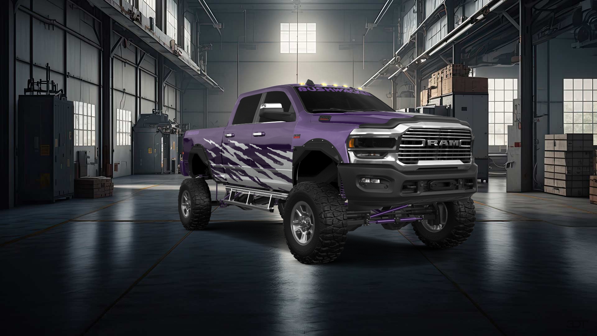 Dodge Ram 2500 4 Door pickup truck 2020 tuning