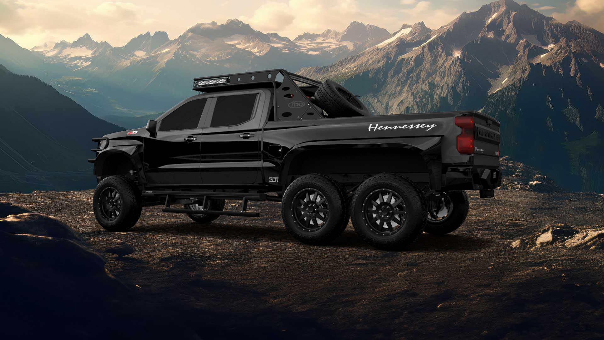 Chevrolet Silverado Hennessey Goliath 6X6 Truck 2020 Images