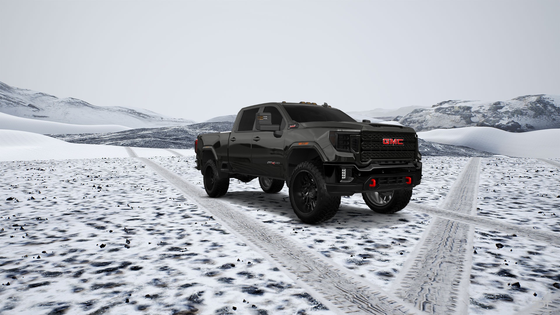 GMC Sierra 2500 HD 4 Door pickup truck 2020 tuning