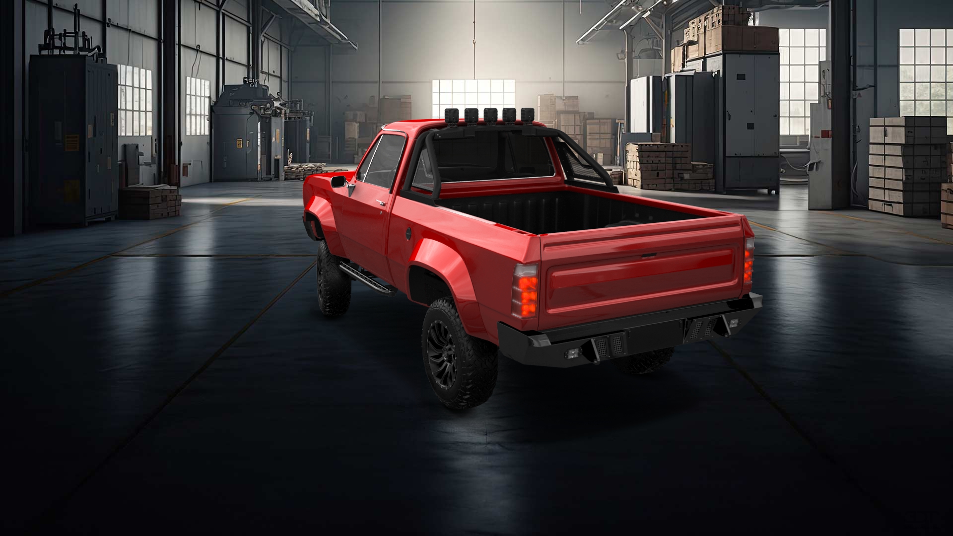 Dodge Power Wagon W200 2 Door pickup truck 1977 tuning