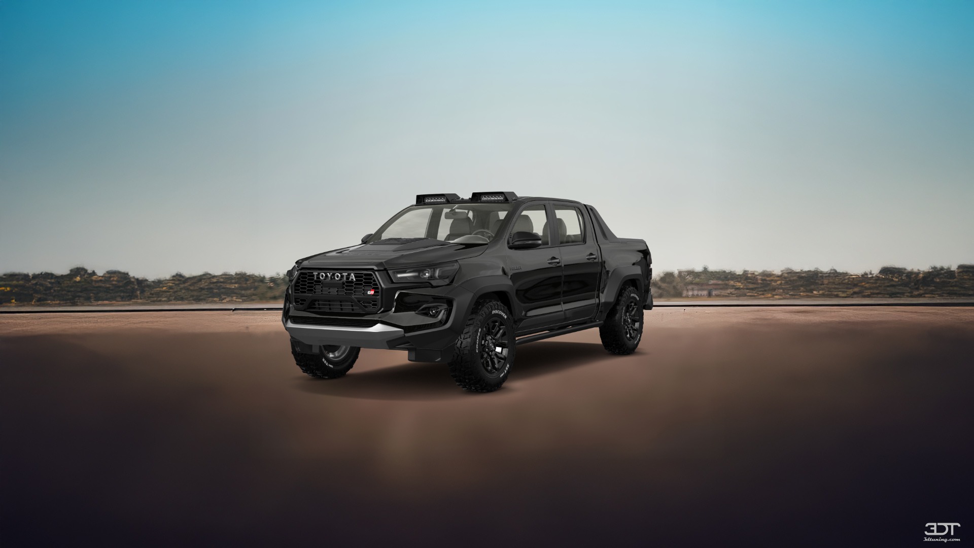 Toyota Hilux Double Cab 4 Door pickup truck 2015 tuning