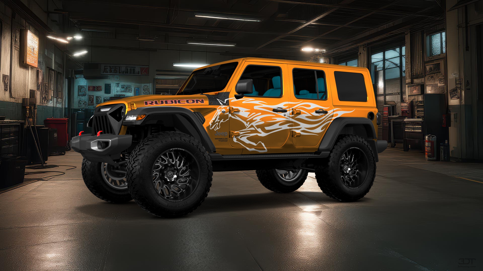Jeep Wrangler Rubicon JL 4 Door SUV 2017 tuning